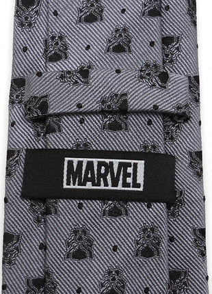 Marvel Black Panther Gray Dot Tie