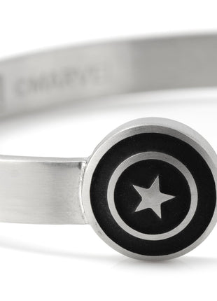 Marvel Captain America Stainless Steel Cuff Bracelet