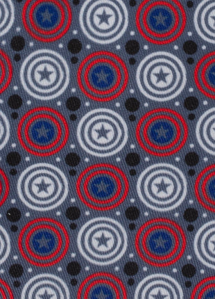 Marvel Captain America Gray Dot Men's Tie