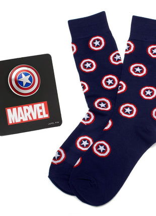 Captain America Navy Gift Set