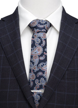 Marvel Captain America Paisley Men's Tie