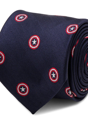 Marvel Captain America Navy Tie