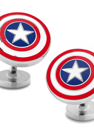 Marvel Captain America Shield Cufflinks