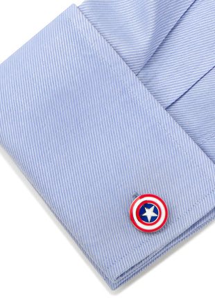 Marvel Captain America Shield Cufflinks