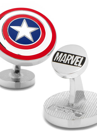 Marvel Captain America Shield Cufflinks