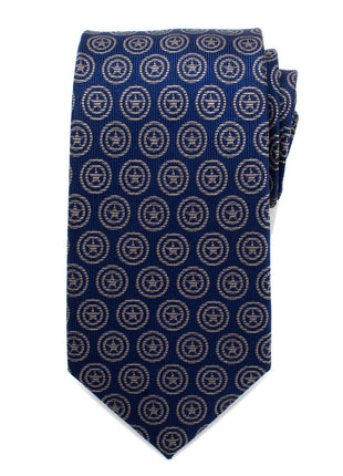 Marvel Captain America Shield Blue Men's Tie
