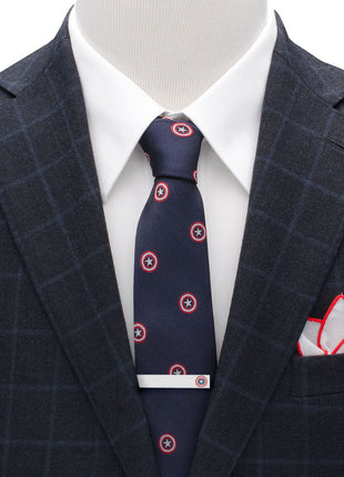 Marvel Captain America Shield Tie Bar