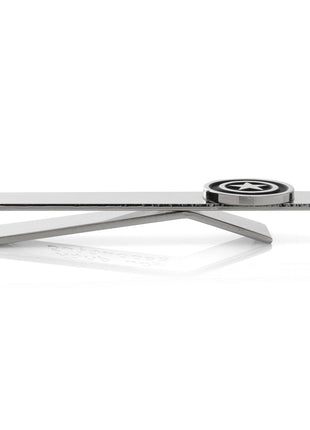 Marvel Captain America Silver Hidden Message Tie Bar