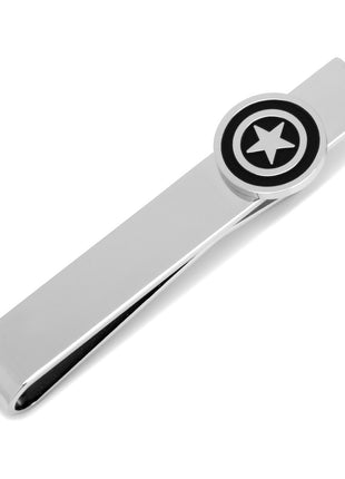 Marvel Captain America Silver Tie Bar