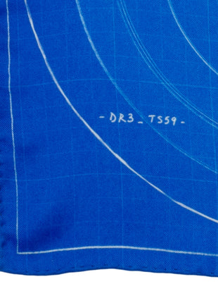 Marvel Captain America Shield Blueprint Pocket Square