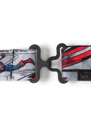Marvel Captain America Comic Gray Men's Bow Tie