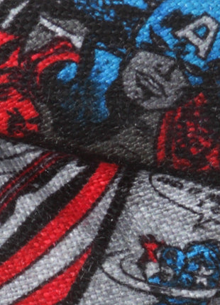 Marvel Captain America Comic Gray Men's Bow Tie