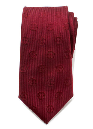 Marvel Deadpool Maroon Men's Tie