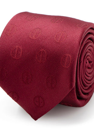 Marvel Deadpool Maroon Men's Tie