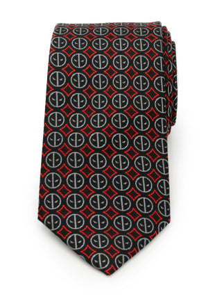 Marvel Deadpool Men's Black Tie