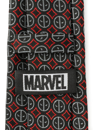 Marvel Deadpool Men's Black Tie