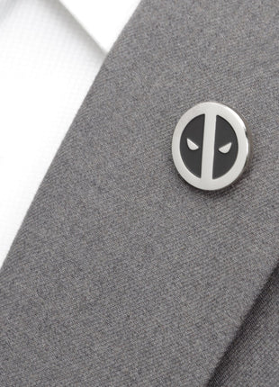 Marvel Deadpool Silver Mask Lapel Pin