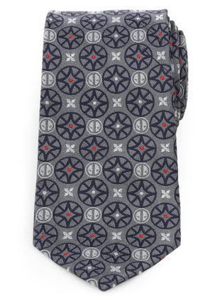 Marvel Deadpool Gray Men's Tie