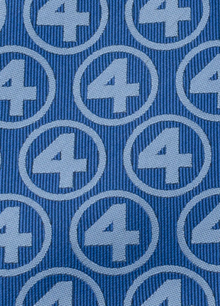 Marvel Fantastic Four Men's Blue Tie
