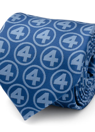 Marvel Fantastic Four Men's Blue Tie