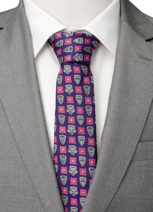 Marvel Guardian's of the Galaxy Purple Men's Tie