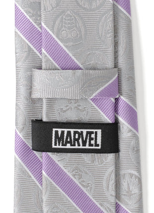 Marvel Guardians of the Galaxy Gray Stripe Tie