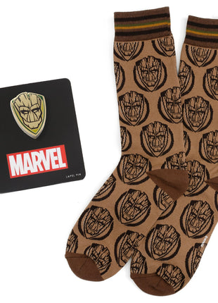 Marvel Guardians of the Galaxy Groot Brown Tonal Gift Set