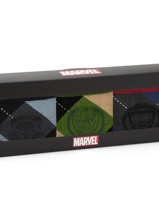 Marvel Guardians of the Galaxy Argyle 3 Sock Pack Gift Set