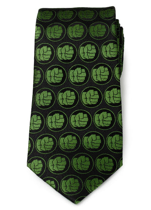 Marvel Hulk Black Men's Tie