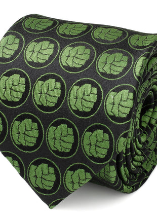 Marvel Hulk Black Men's Tie