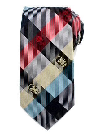 Marvel Comics Plaid Men's Tie