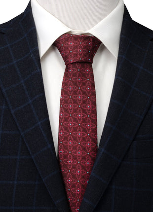 Marvel Iron Man Burgundy Multi Men's Tie