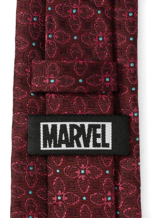 Marvel Iron Man Burgundy Multi Men's Tie