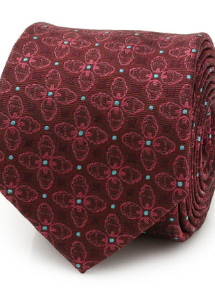 Marvel Iron Man Burgundy Multi Men's Tie