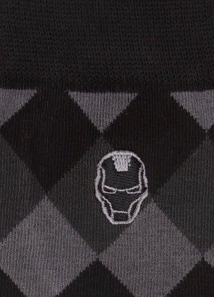 Marvel Iron Man Argyle Black Gift Set