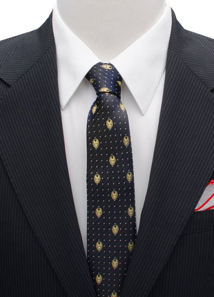 Marvel Iron Man Gray Dot Tie