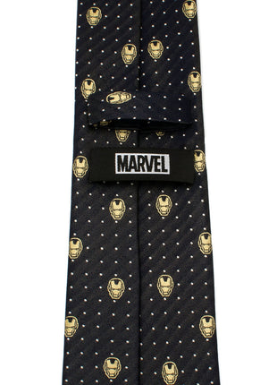 Marvel Iron Man Gray Dot Tie