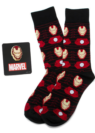 Marvel Iron Man Stripe Black Gift Set