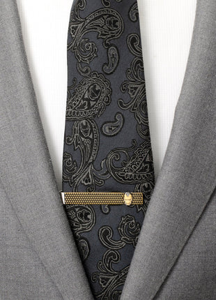 Marvel Iron Man "I Love You 3000" Textured Hidden Message Tie Bar