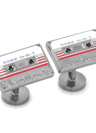 Marvel Guardians of the Galaxy Awesome Mix Tape No. 2 Cufflinks