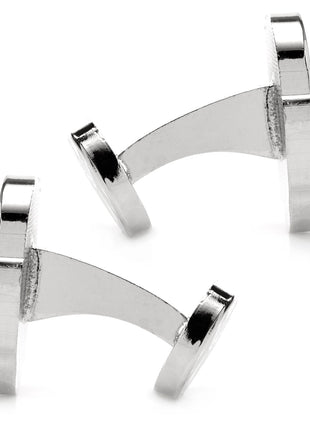Marvel Nick Fury Silver Cufflinks