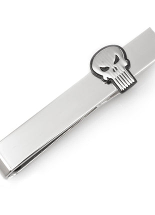 Marvel The Punisher Silver Tie Bar