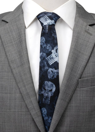 Marvel Punisher Dark Teal Men's Tie