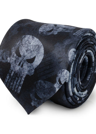 Marvel Punisher Dark Teal Men's Tie
