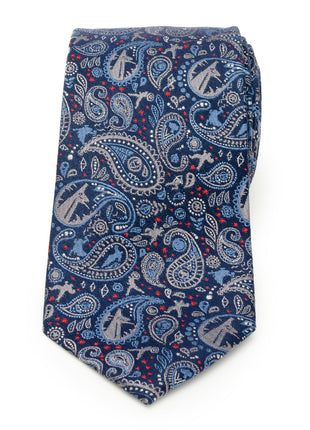 Marvel Avengers Blue Multi Paisley Men's Tie