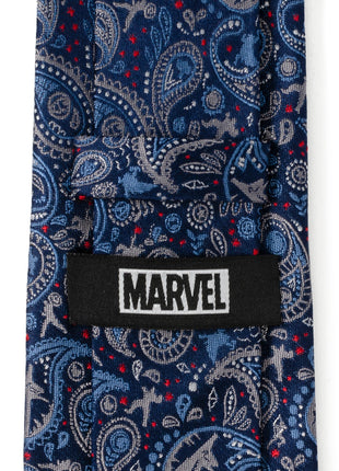 Marvel Avengers Blue Multi Paisley Men's Tie