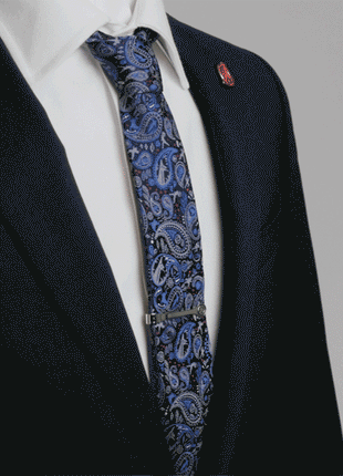 Marvel Avengers Blue Multi Paisley Men's Tie