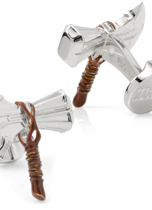 Marvel Thor Stormbreaker Silver Cufflinks