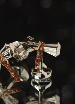 Marvel Thor Stormbreaker Silver Cufflinks