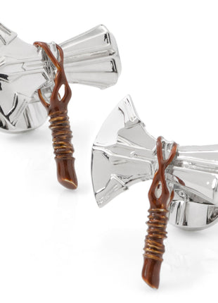 Marvel Thor Stormbreaker Silver Cufflinks